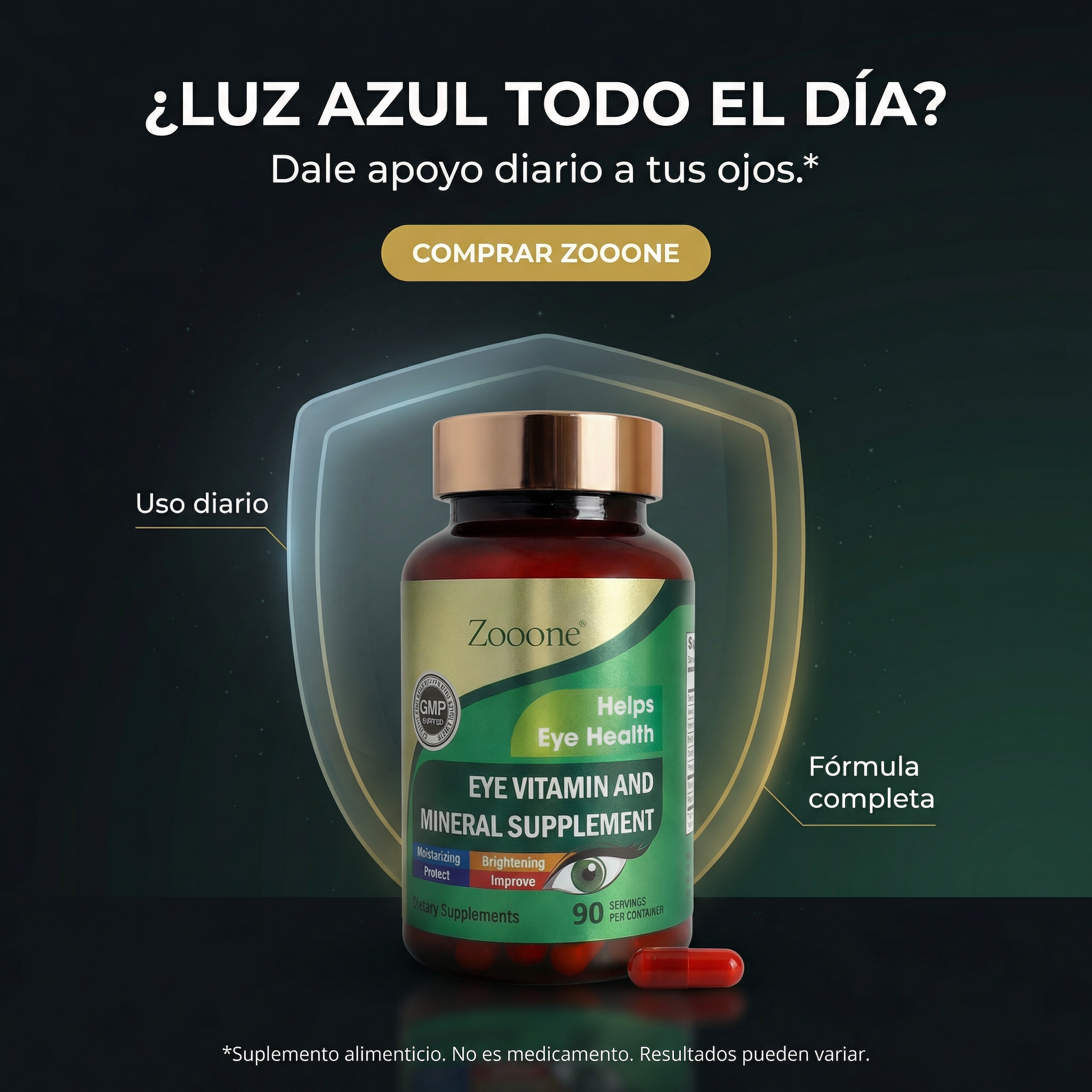Zooone Eye Vitamin - 90 Caps